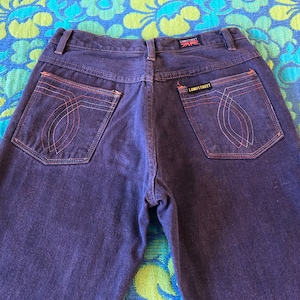 1970’s High Waisted Jeans, Vintage LONGSTREET Jeans, XS / Small, 70’s Long Street Blue Jeans