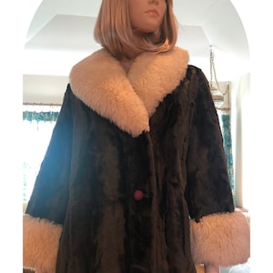 New Women's Fleece Jacket Hooded Large Fur Collar Medium Long Coat