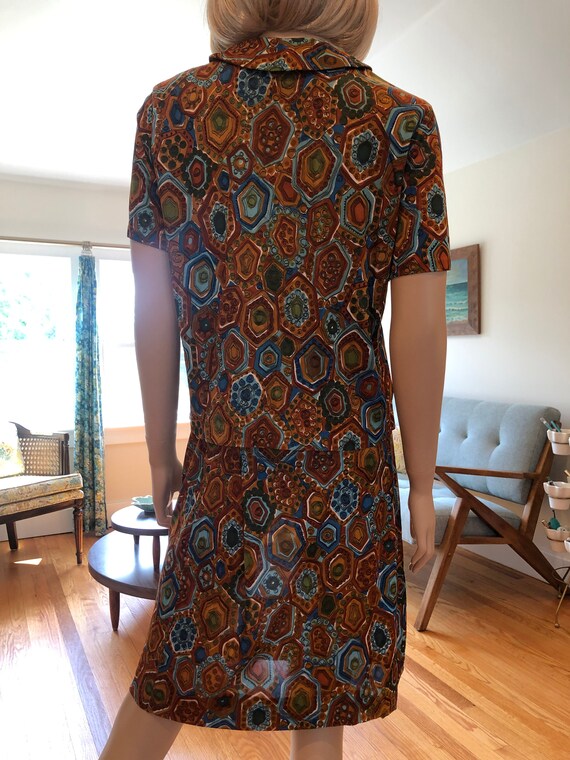 Brown Floral A Line Mini Dress – Wildflower Threads