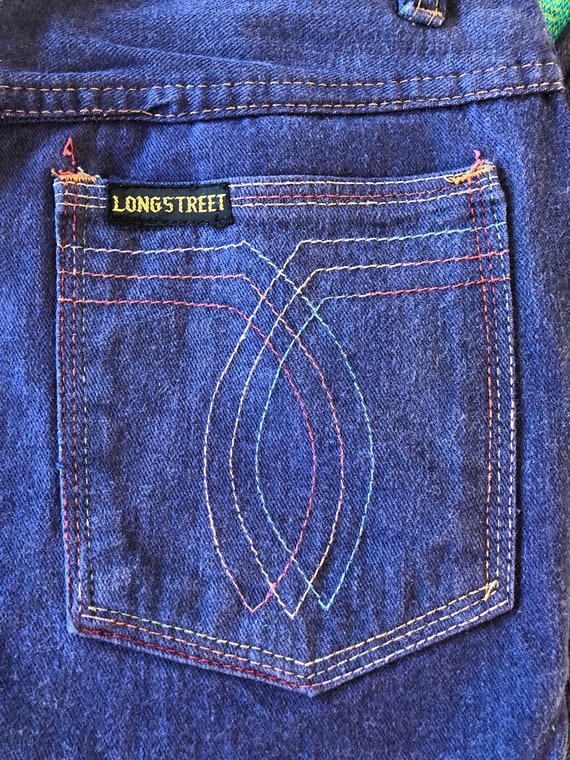 1970’s High Waisted Jeans, Vintage LONGSTREET Jea… - image 5