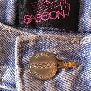 1980’s Sasson Jeans, Vintage 80’s High Waisted Stone Washed Jeans, Oo La La