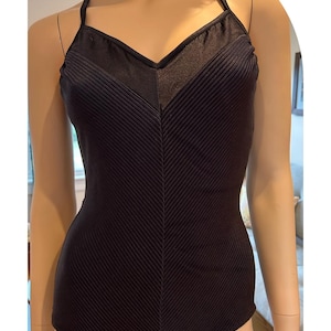 1970’s Jantzen Black One Piece Swimsuit