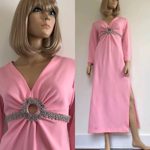 strapless open back dress Petit Bebe Knit Girls Pink Striped Dress