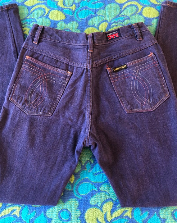 1970’s High Waisted Jeans, Vintage LONGSTREET Jea… - image 4