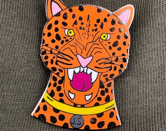 Twenty One Pilots Pet Cheetah pin