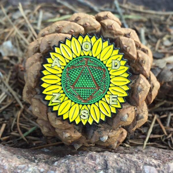 Odesza Sunflower pin