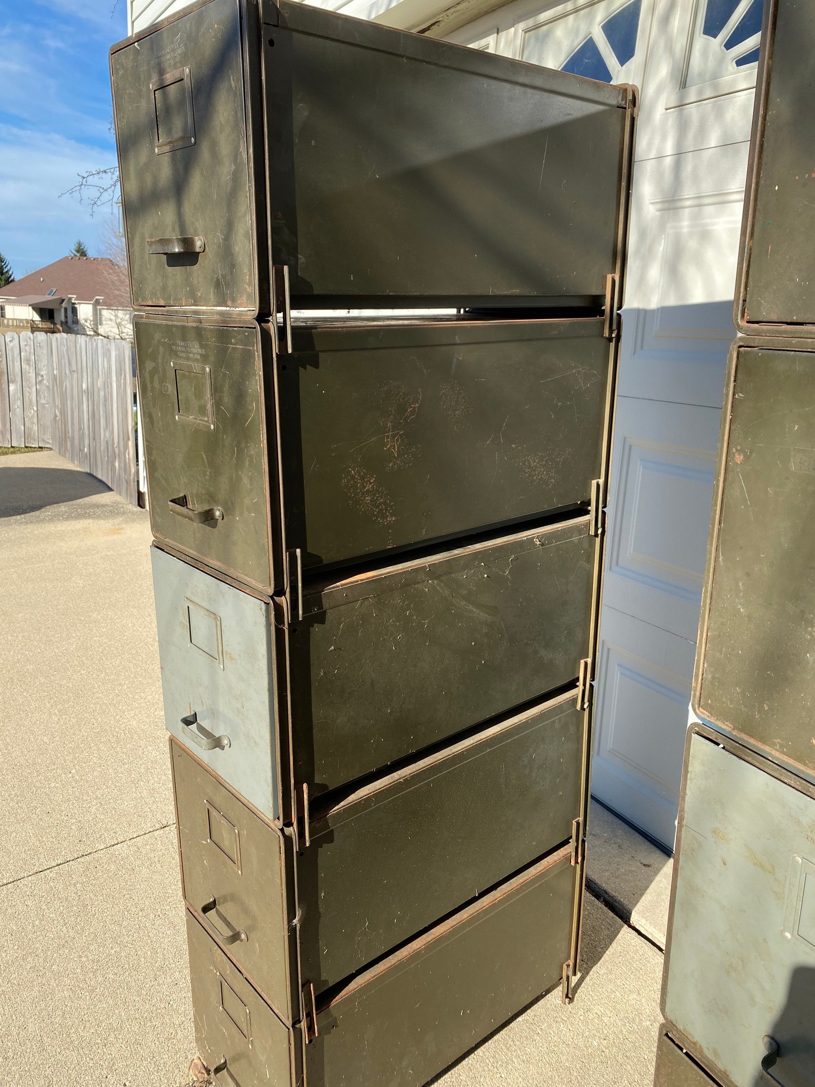 1 General Fireproofing Stackable File Modular Etsy