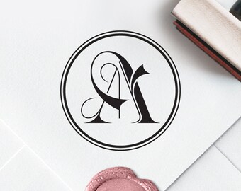 letter s stamp etsy