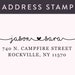 see more listings in the ADDRESS STAMPS section