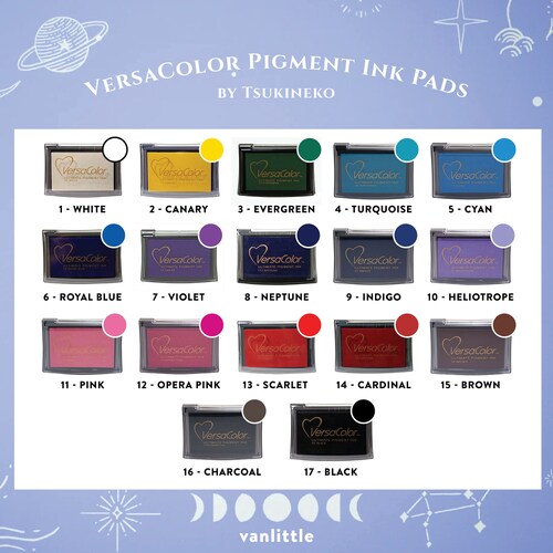 Versafine Clair Ink Pads 24 Colors Avalaible Ink Pad for Etsy Australia