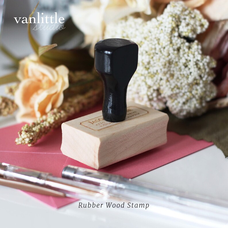 Ship from the U.S. PS51 Custom Save the Date Rubber Stamp Self-Inking Stamp Self Ink Stamp Personalized Address Stamp Wedding Stamp