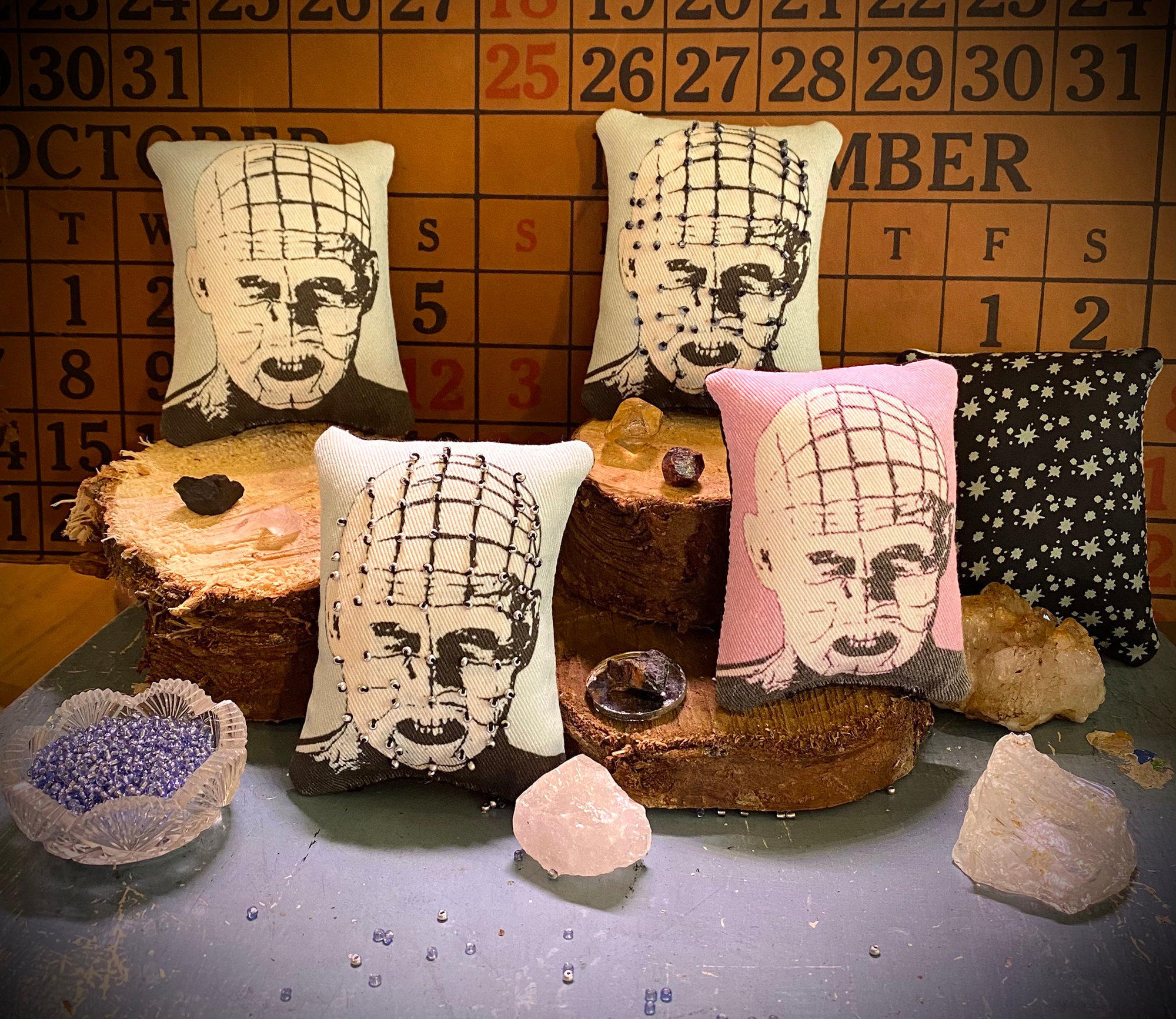 Hellraiser Pinhead Pin Cushion - Etsy