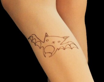 Bat tattoo tights, all size