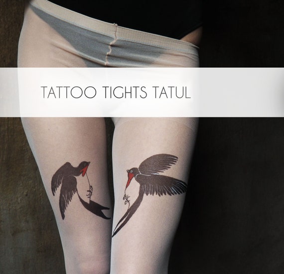 Swallows Tattoo Tights Animal Tattoo Flash Realistic Boho - Etsy Israel Swallows Tattoo Tights Animal Tattoo Flash Realistic Boho - Etsy Israel