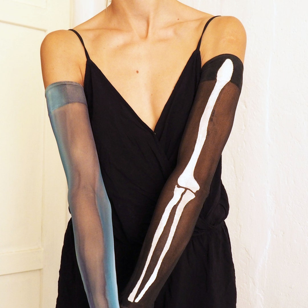 Corpse Bride Tattoo Sleeve: Emily Cosplay Costume Arm Glove - Etsy ...
