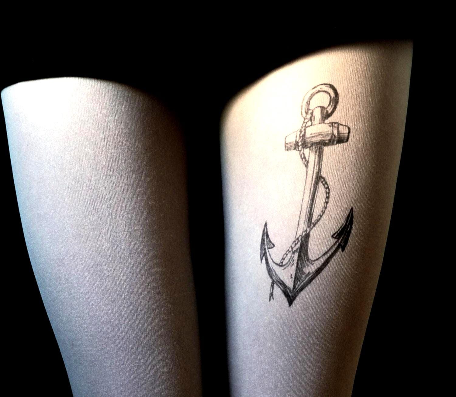 Diseño de tatuaje de ancla ilustración del vector. Ilustración de muelle -  33214085, image size:1500x1306