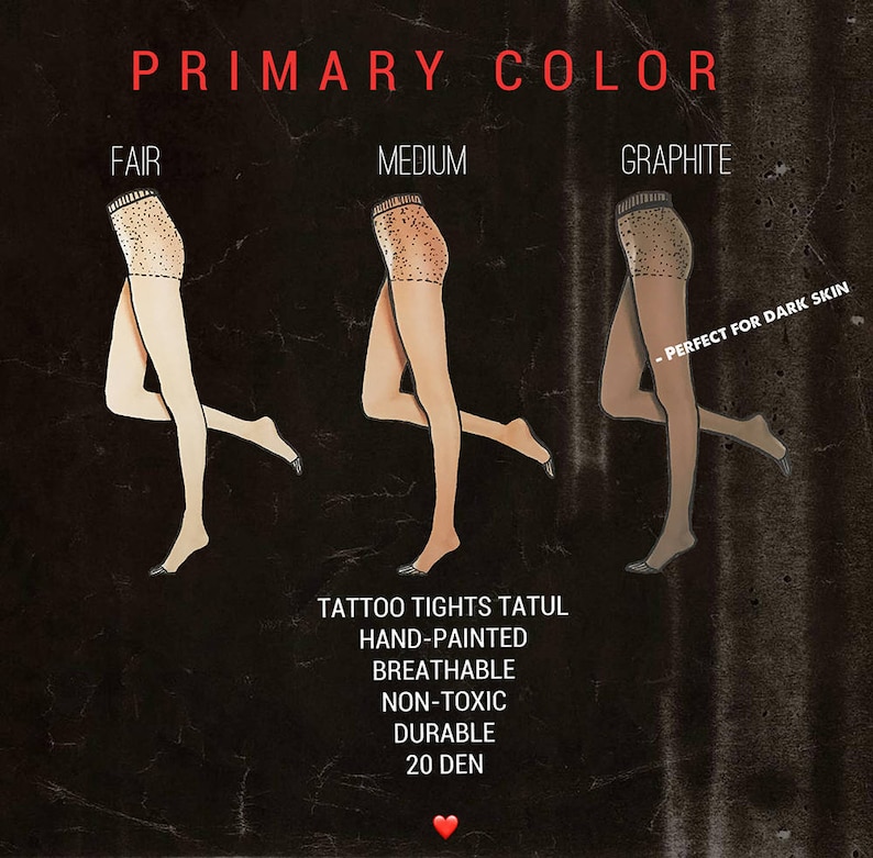 Pine tree tattoo tights