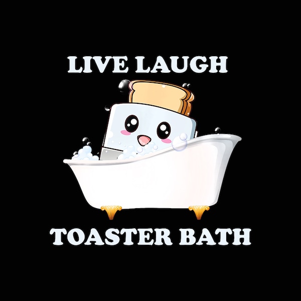 Toaster Bath Art Etsy