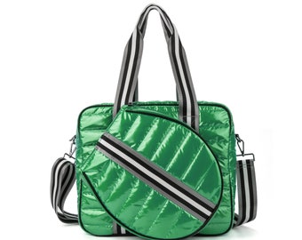 Green tennis bag discount