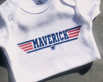 maverick onesie