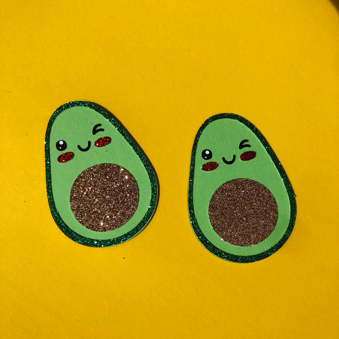 Avocados Party Cupcake toppers Vegan Toppers Veggies and Etsy