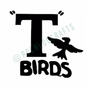 Grease Iron on, T-Birds, 50&#39;s Costume