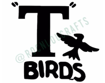Planchado de grasa, T-Birds, disfraz de los años 50