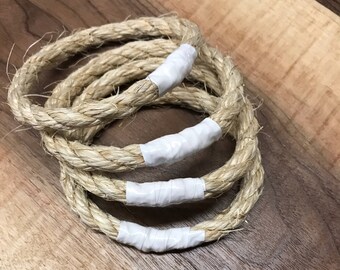 Four ring toss rings for ring toss game - backyard game - party game - wedding game - reception game