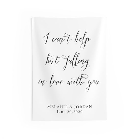 Personalized Wedding Backdrop Custom Tapestry Wedding Decor Etsy