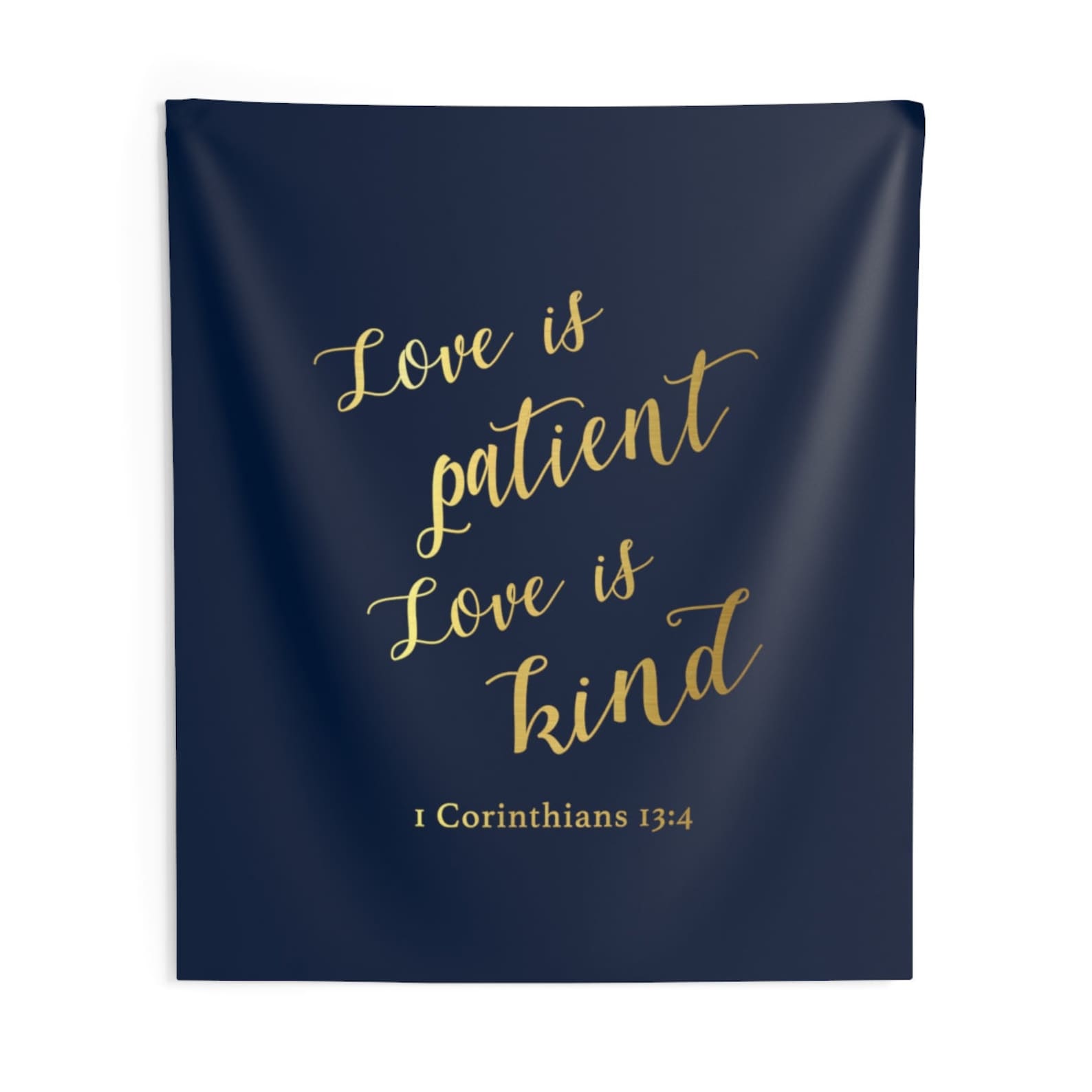 Love is Patient Love is Kind Cloth Backdrop Tapestry Etsy