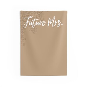 Backdrop Bridal Shower Banner, Future Mrs Whimsical Boho, Bachelorette ...