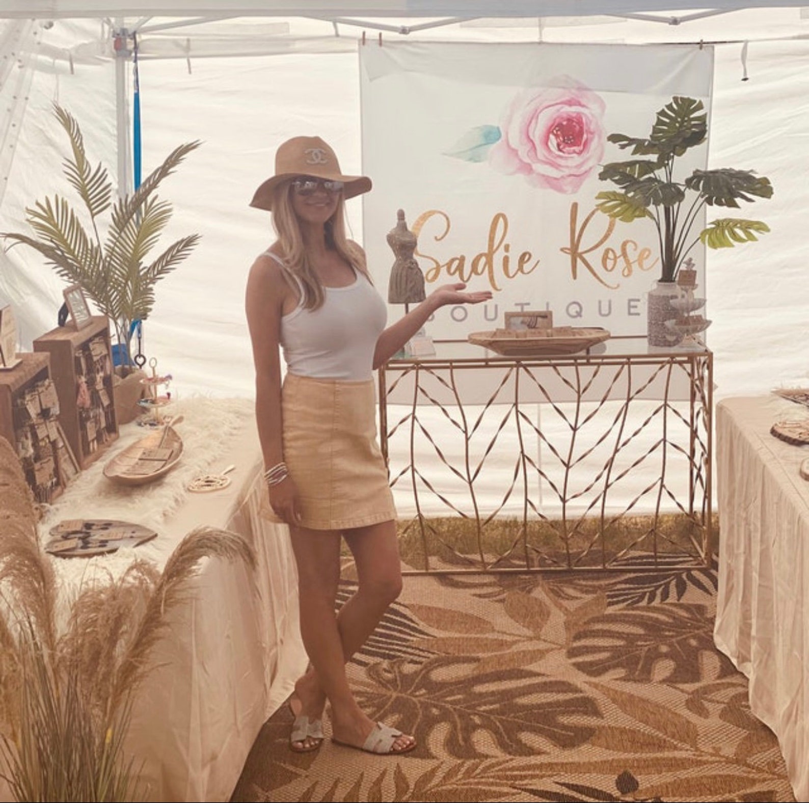 Business Logo Backdrop Craft Fair Banner Craft Show Backdrop Etsy