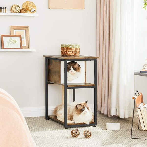 Cat End Table Etsy