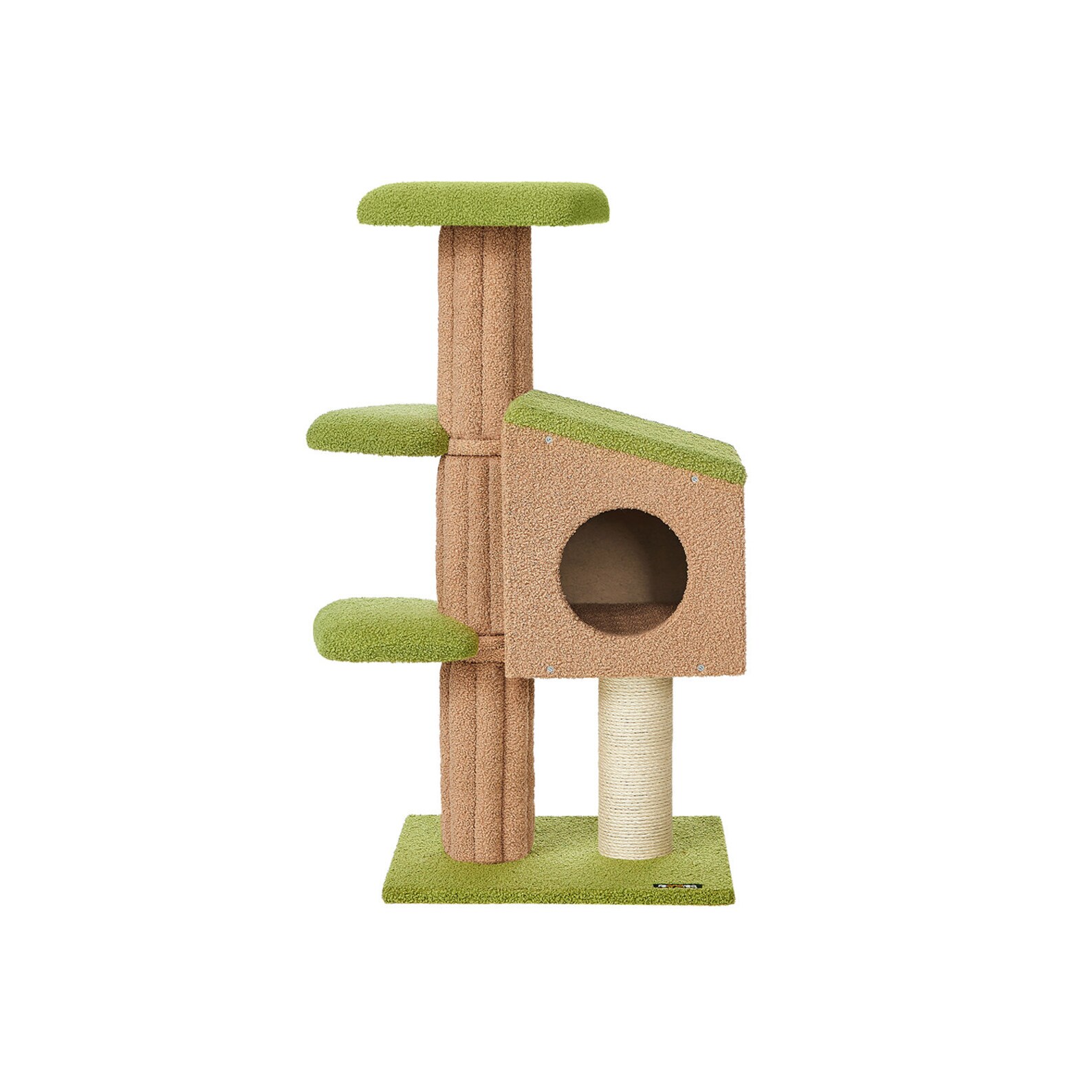 Whimsy Wonder Green Cat Tree Modern Cat Tree Cat Etsy