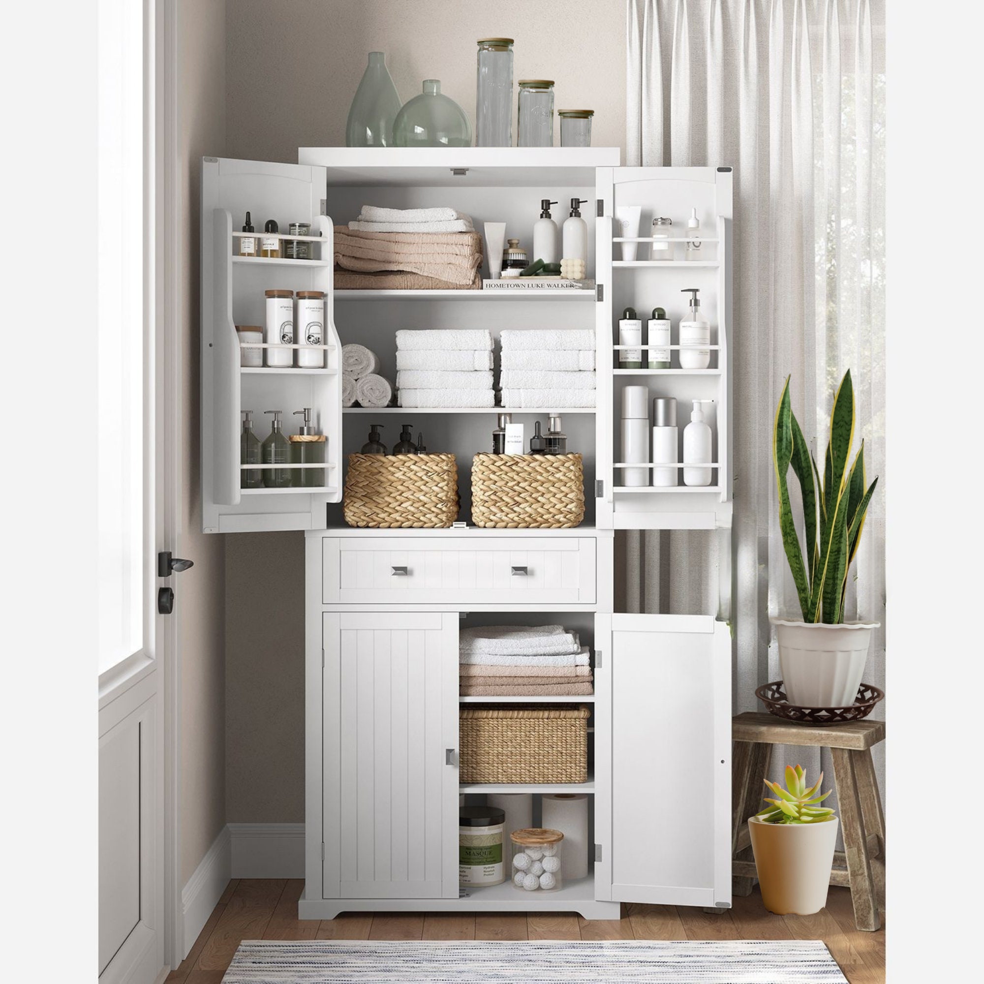 White Pantry Cabinets Ikea