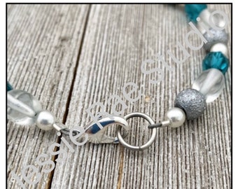 Instrucciones ilustradas para hacer pulseras, pulsera con cuentas de bricolaje, paso a paso, tutorial de cuentas, fabricación de joyas, actividad en el hogar, artesanía de bricolaje