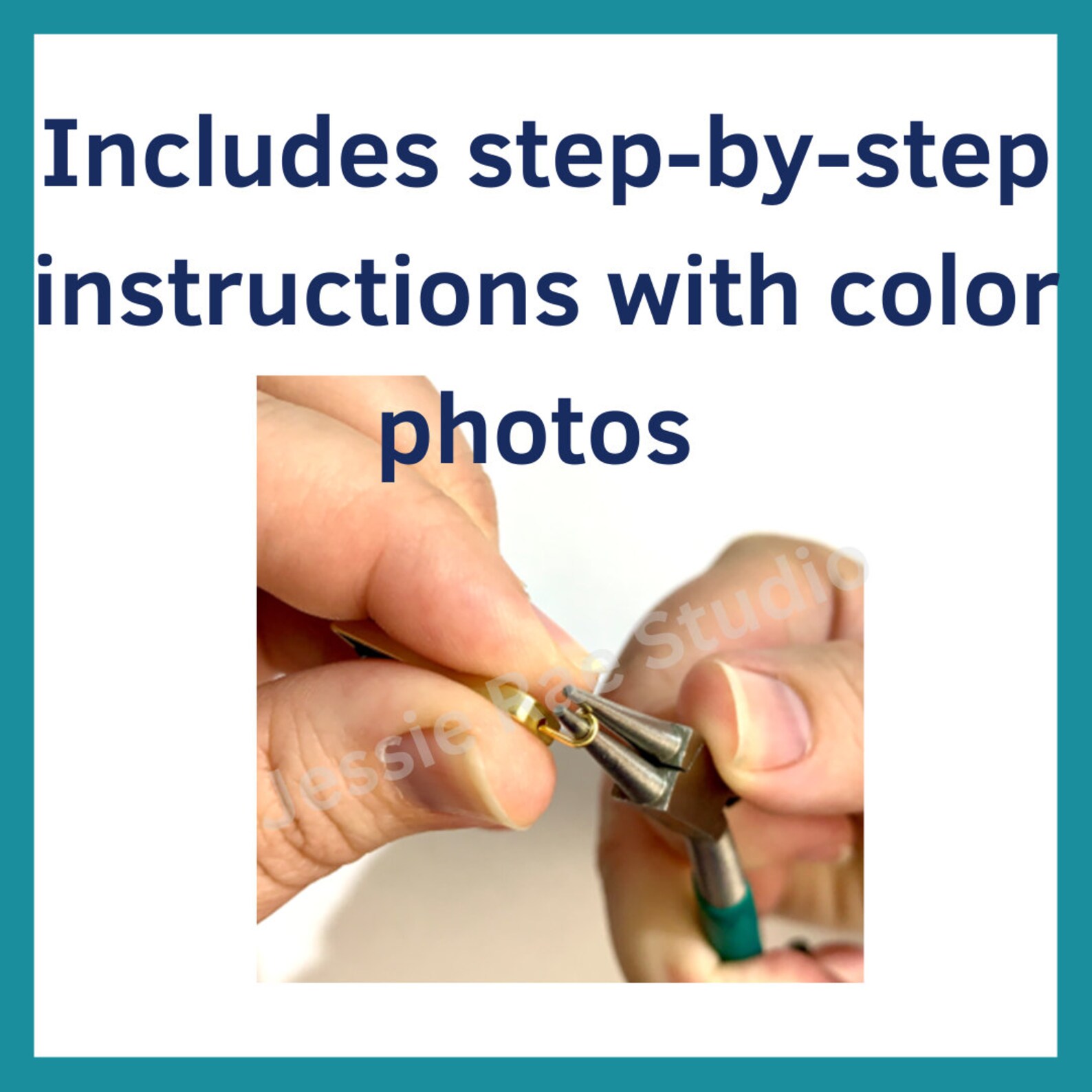 Earring Tutorial, Digital Download, DIY Jewelry Making, How to Make ...