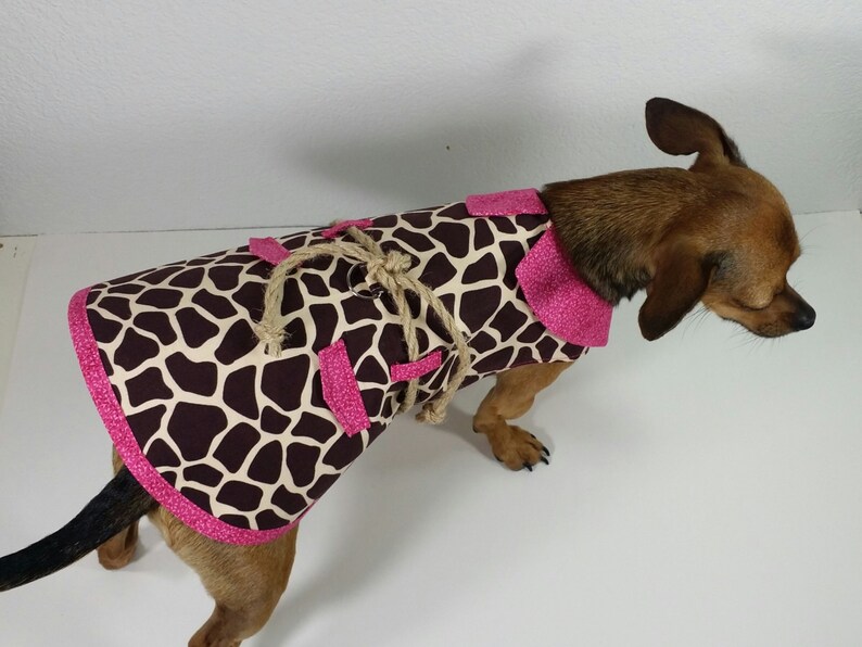 Safari Dog Dress Pattern XXLARGE Dog Clothes Sewing Pattern Etsy