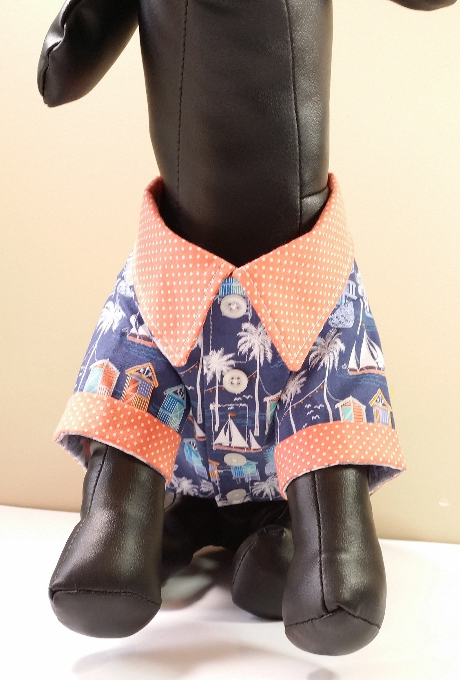 Casual Button Dog Shirt Sewing Pattern PDF Dog Clothes Etsy