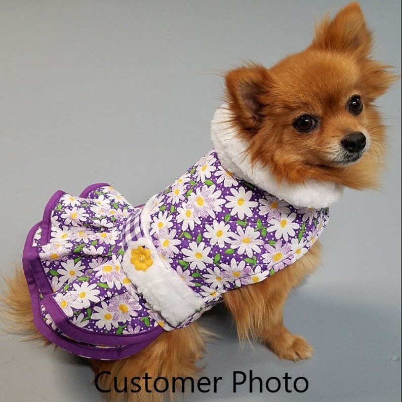 Paris Dog Coat Pattern XXSMALL & XSMALL Dog Clothes Sewing Etsy
