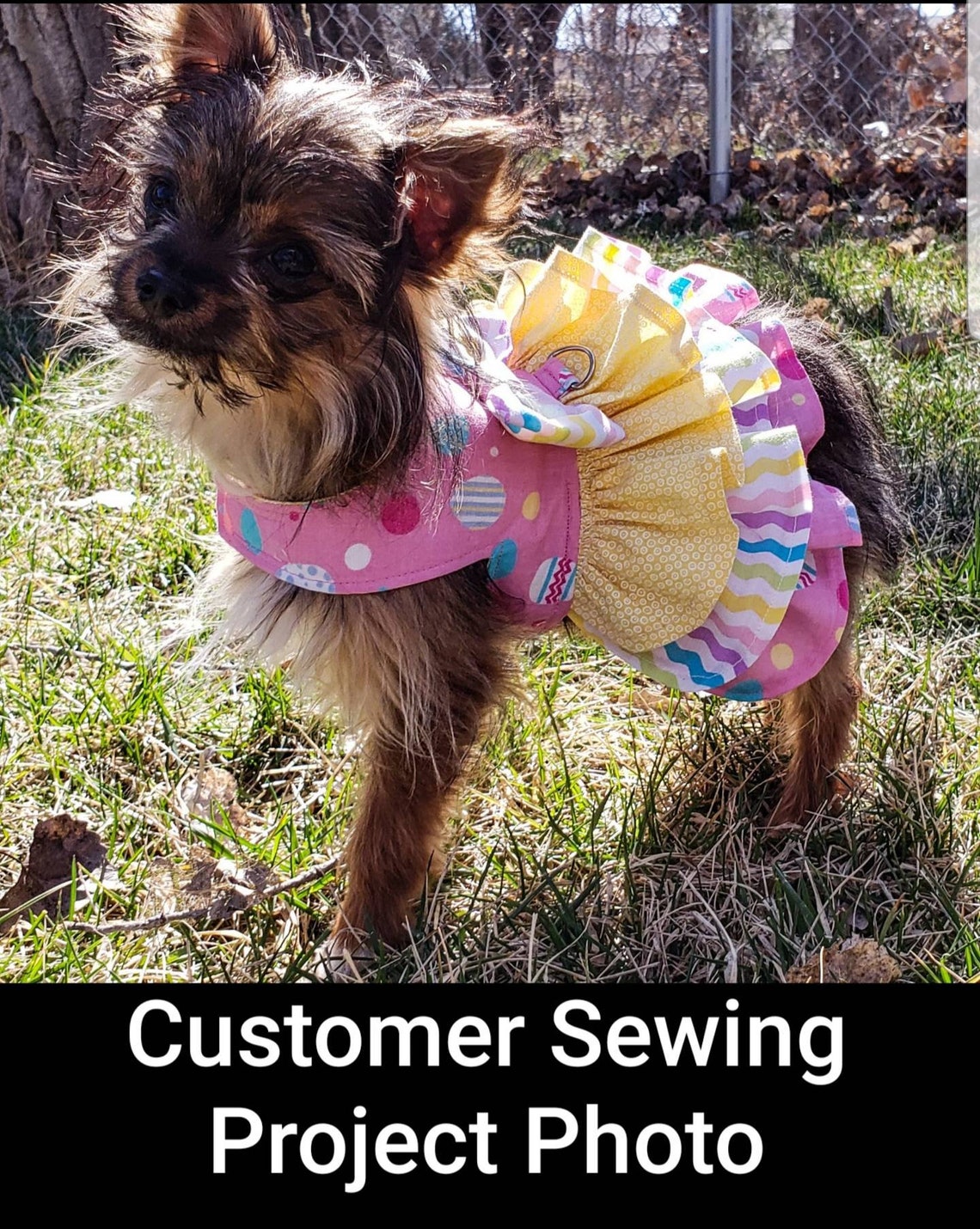 Isabella Dog Dress Dog Clothes Pattern XXSMALL & XSMALL Etsy España