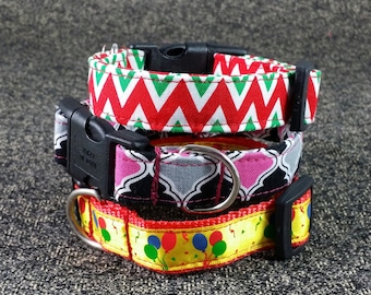 Dog Collar SEWING PATTERN PDF, Tutorial to make Dog Collars -All Sizes Bundle Pack