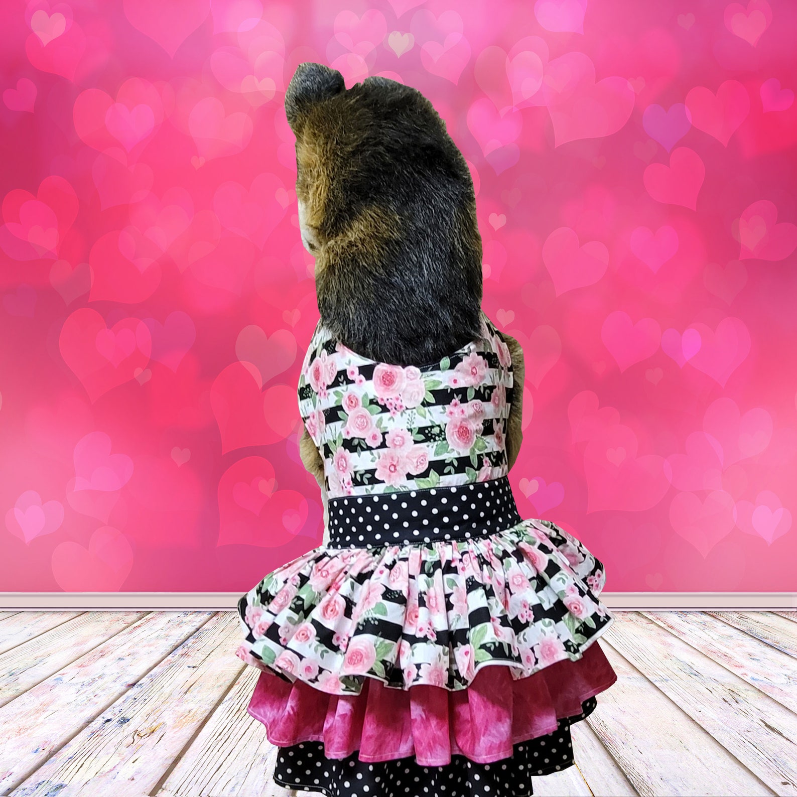 Isabella Dog Dress 5X Sewing Pattern PDF, Big Dog Clothes Pattern