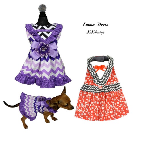 Zoe Dog Dress Sewing Pattern Dog Clothes Pattern PDF Etsy