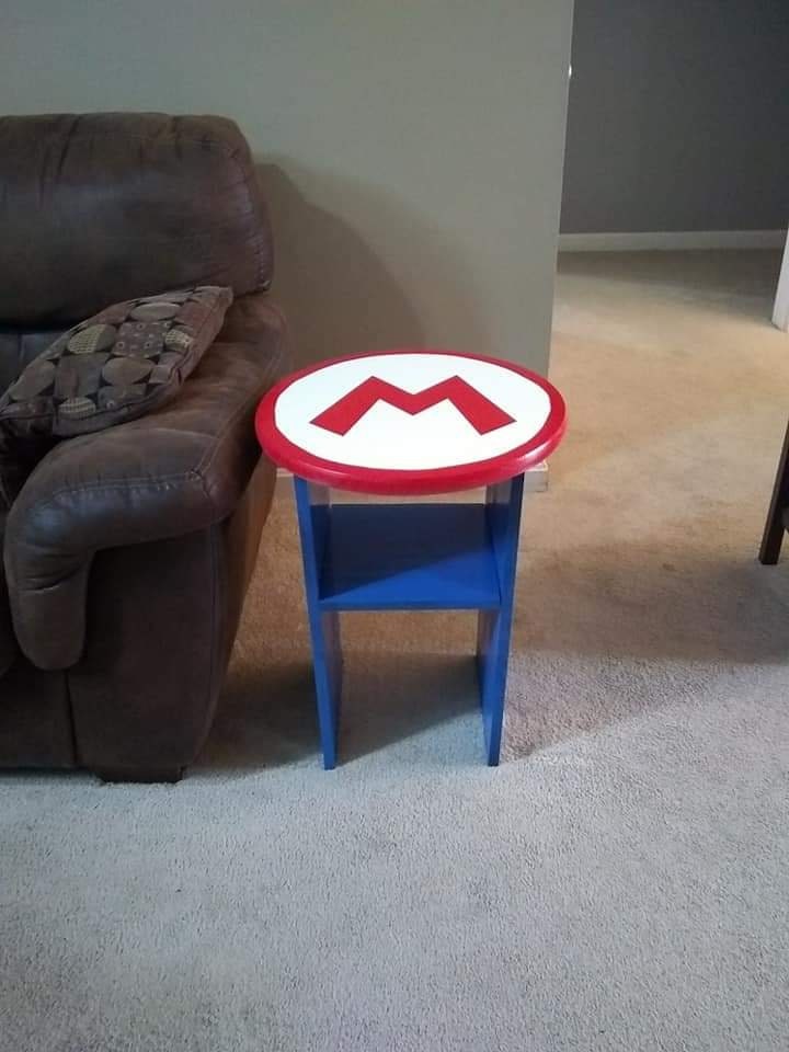 マリオサイドテーブル マリオサイドテーブル - Etsy 日本