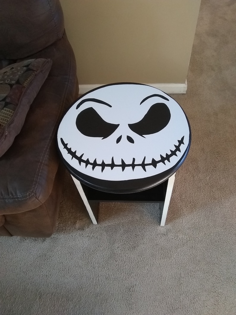 Jack Skellington Side Table Etsy