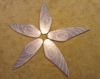 Fairy wing ceiling fan blades