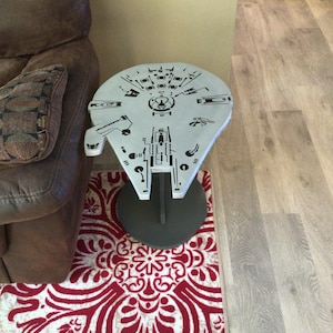 Millennium Falcon side table