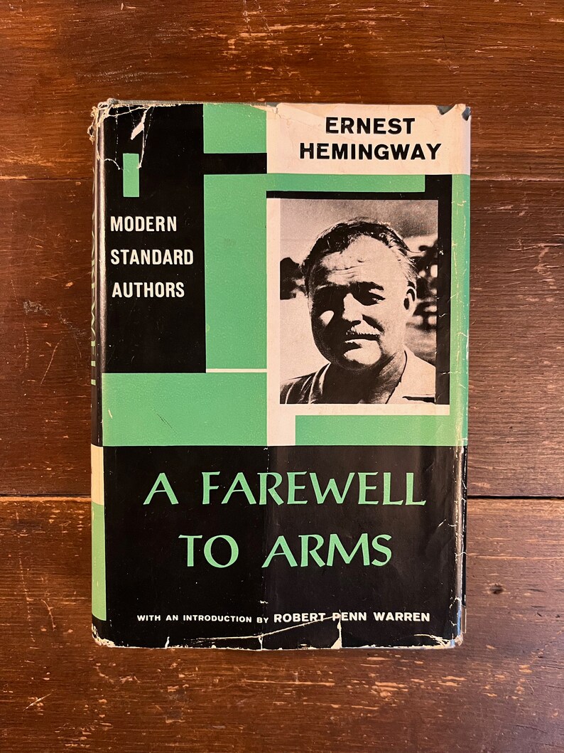 A Farewell to Arms. Ernest Hemingway. Vintage Book 1953 Etsy
