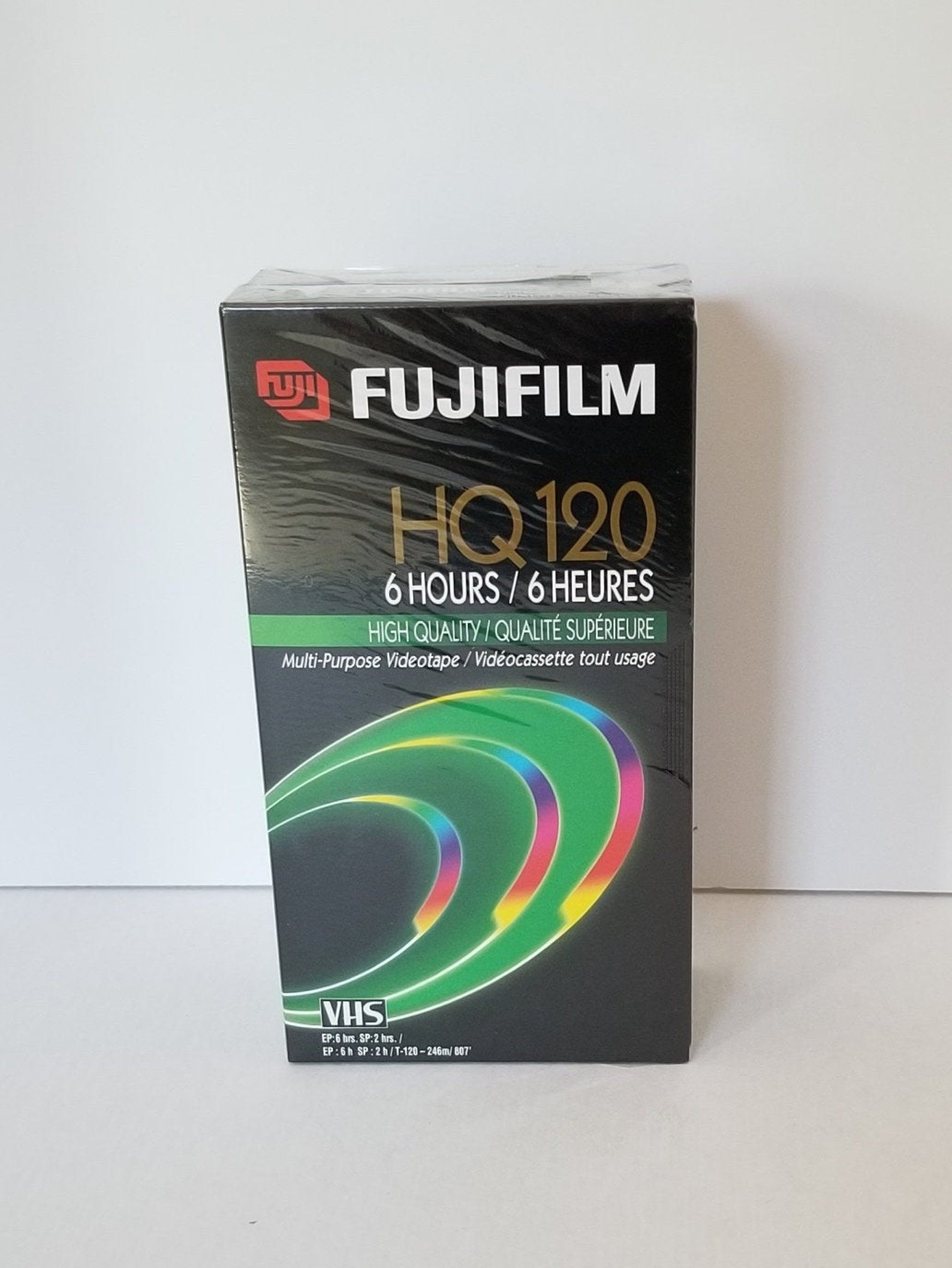 Sealed Fujifilm VHS tape Fujifilm HQ120 2 pack Videotape Etsy